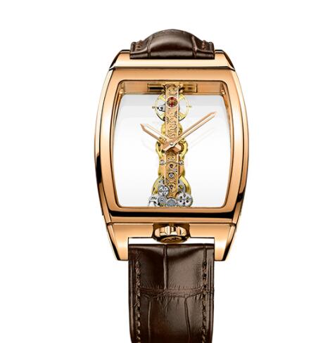 Replica Corum Golden Bridge Classic Rose Gold Watch B113/01043 - 113.160.55/0002 0000